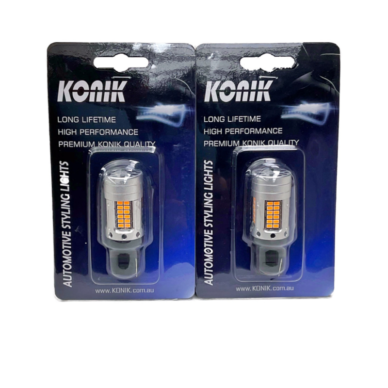 KONIK W21W T20 7440 CANbus LED Reverse Light Bulbs